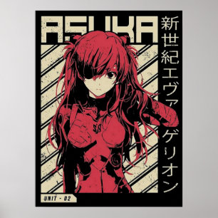 ASUKA EVANGELION POSTER
