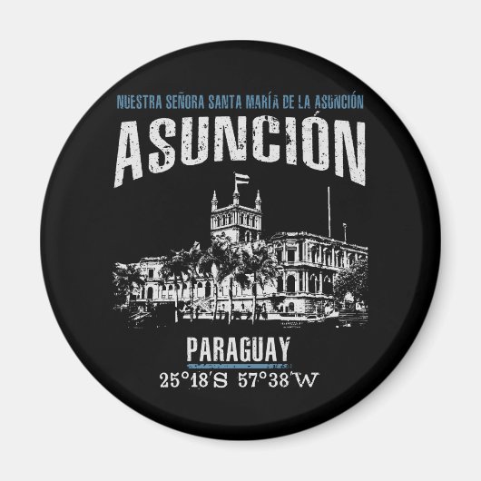 Asunción Magneet (Voorkant)