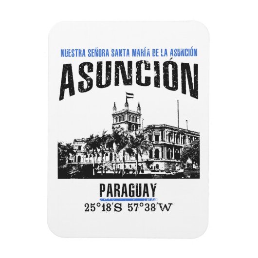 Asunción Magneet (Verticaal)