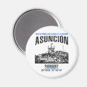 Asunción Magneet (Voorkant / Achterkant)