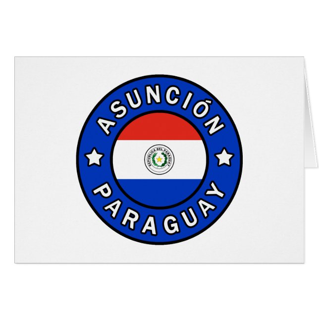 Asunción Paraguay (Devant horizontal)