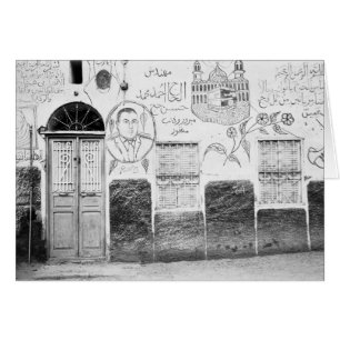 Aswan Egypte, Gedecoreerd Huis