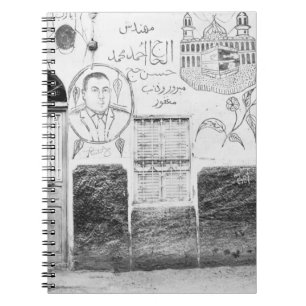 Aswan Egypte, Gedecoreerd Huis Notitieboek