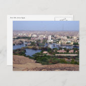 aswan nile briefkaart (Voorkant / Achterkant)