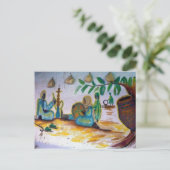 aswan pijp briefkaart (Staand voorkant)