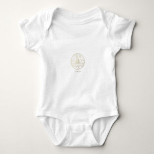 Aswan Sailboat Minimalistisch T-Shirt – TotaArt Lu