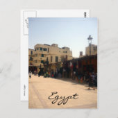 aswan straten briefkaart (Voorkant / Achterkant)