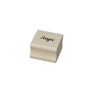 Asya naamstempel 	rubberstempel