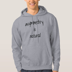 Asymmetrie is natuurlijk Mannen Basic Hoodie