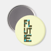 Asymmetrisch Flute Magnet Magneet (Voorkant / Achterkant)