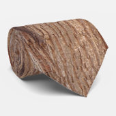asymmetrisch gereflecteerde boomschors stropdas (Opgerold)