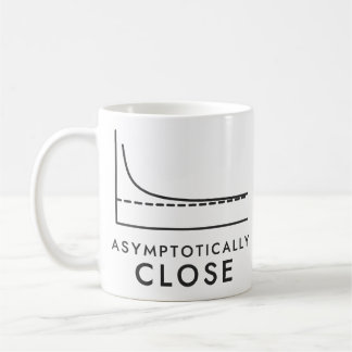 Asymptotisch Nabije Calculus Grafiek Koffiemok