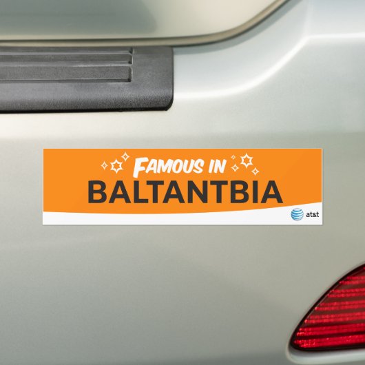 AT&T beroemde sticker (Op auto)