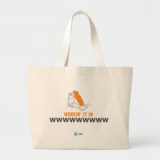AT&T fonctionnant le sac (Devant)