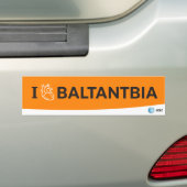 AT&T-hartsticker Bumpersticker (Op auto)