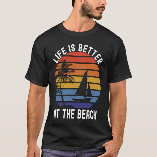 at the Beach Beach Clothing T-shirt (Voorkant)