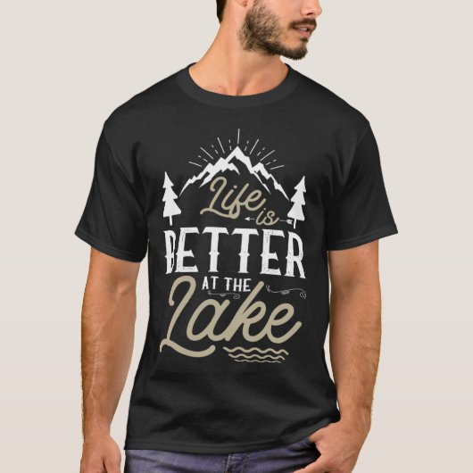 At The Lake T-shirt (Voorkant)