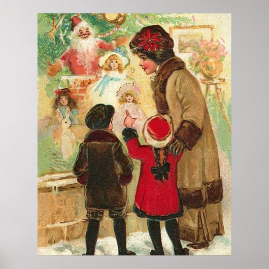 At The Toy Store Window Poster (Voorkant)