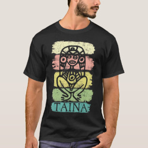 Atabey Taina Goddess Puerto Rico Taino voor vrouwe T-shirt