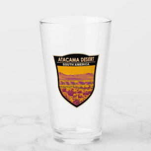 Atacama Desert Sunset Zuid-Amerika Reizen Glas
