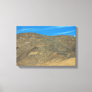 Atacama geoglyphs canvas afdruk