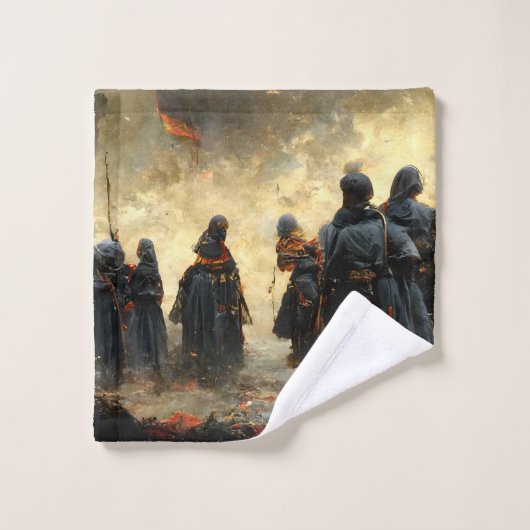 Atack the place (Gant de toilette)