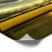 Atardecer en Corrientes Poster (Hoek)