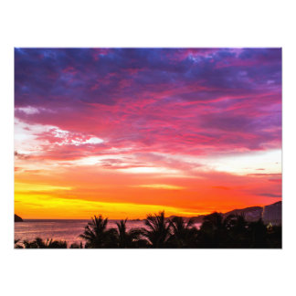 Atardecer en Vallarta | Fotografía en Venta Foto Afdruk