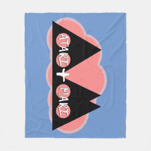 ATARI+MARI-Logo Fleece Deken