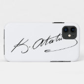 Ataturk Case-Mate iPhone Case (Achterkant (horizontaal))