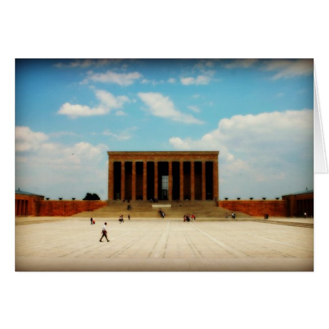 Ataturk Memorial in Ankara (Voorkant Horizontaal)