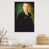 Ataturk Poster (Keuken)