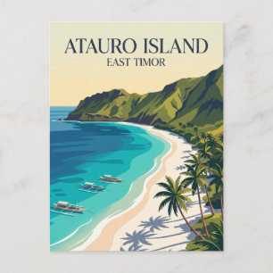 Atauro-eiland Oost-Timor Briefkaart