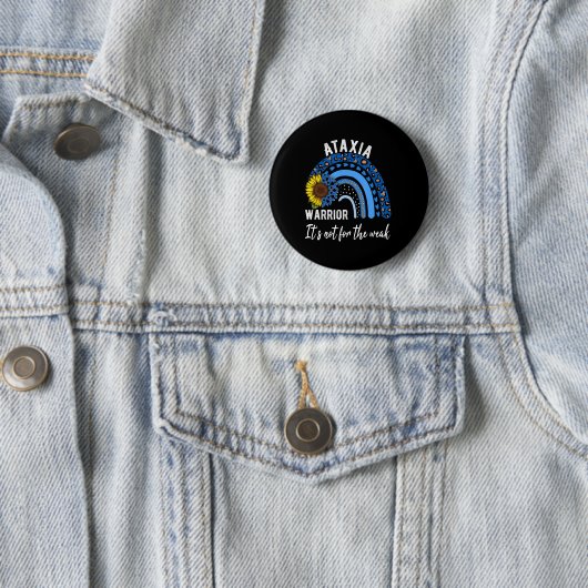Ataxia shirten, shirten T-Shirt1 Ronde Button 5,7 Cm (In situ)