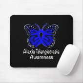Ataxia Telangiectasia Awareness Warrior Support Bl Muismat (Met muis)