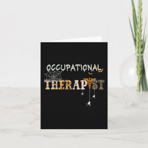 ATC Beroepstherapie Therapist Halloween OTA sp. Kaart