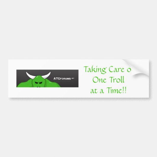 ATC-Bumpersticker Bumpersticker (Voorkant)