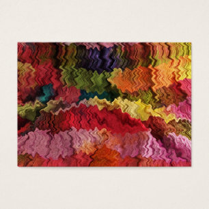 ATC coloré d'abrégé sur tissu