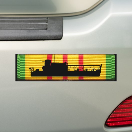 ATC(H) Tango Boat op VSM-lint Bumpersticker (Op auto)