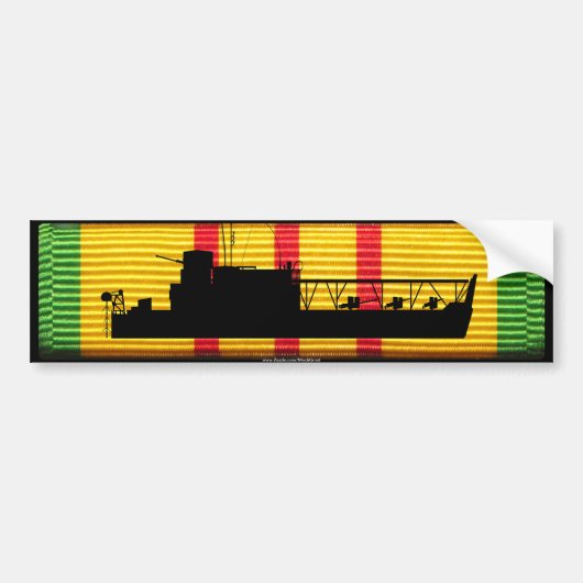 ATC(H) Tango Boat op VSM-lint Bumpersticker (Voorkant)