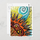 ATC-zon Briefkaart (Voorkant / Achterkant)