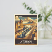 Atchison, Kansas |  Briefkaart (Staand voorkant)