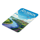 Atchison Kansas Magneet (Linkerzijde)