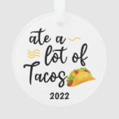 Ate beaucoup de Tacos, Taco 2022 Noël (dos)