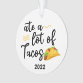 Ate beaucoup de Tacos, Taco 2022 Noël (devant)