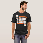 ATEEZ - Periodic Table Classic T-Shirt (Voorkant volledig)