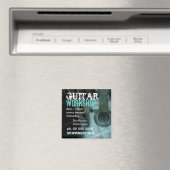 Atelier de guitare musicale Magnet de Promo (In Situ (Lave-vaisselle))