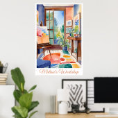 Atelier de Matisse - Poster (Bureau à domicile)