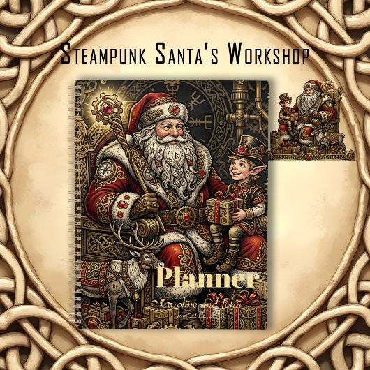 Atelier de Noël de Santa Steampunk