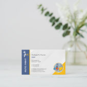 Atelier de peinture automatique | Carte de visite (Debout devant)